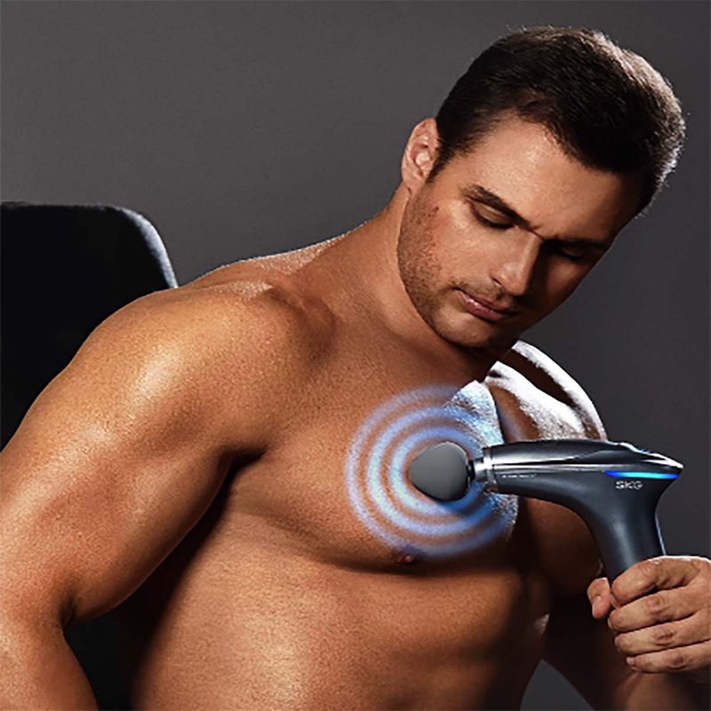 【免运】X7运动级专业健身热敷按摩仪按摩枪肌肉按摩器 SKG X7 - 数码小物 - 其他材质 多色