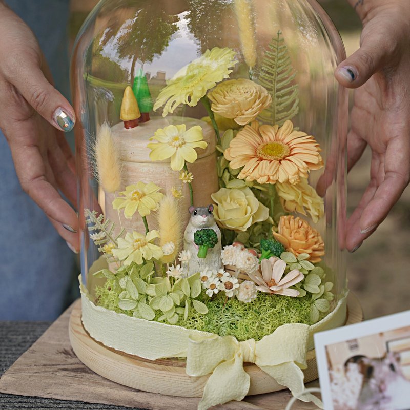 【定制宠物骨灰花盅】风和小岛-仓鼠咻咻的阳光屋 - 其他 - 植物．花 黄色