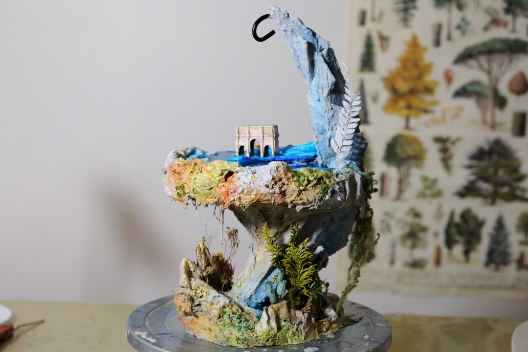 中大型环氧树脂创作 水景手作课程 环氧树脂 水泥 造景 微缩场景 - 其他 - 水泥 