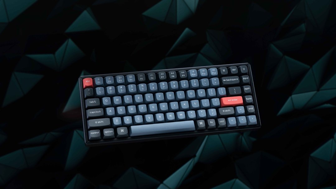 Keychron K2 Pro Hot-Swappable RGB 铝框 QMK/VIA 无线机械键盘 - 电脑配件 - 铝合金 