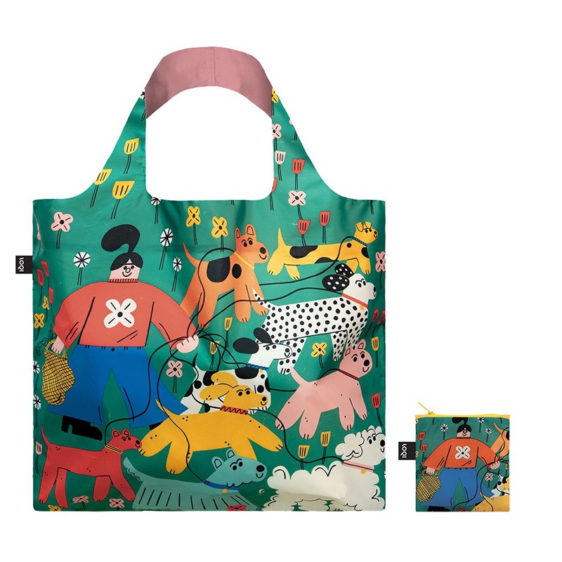 LOQI 环保材质购物袋-遛狗(无扣带、无暗袋) - 其他 - 环保材料 绿色