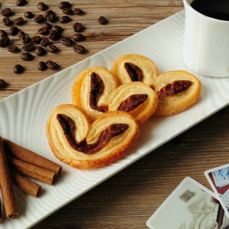 【预购11/13后出货】香贝里肉桂口味蝴蝶酥/730层的酥皮/伴手礼 - 谷物麦片 - 新鲜食材 