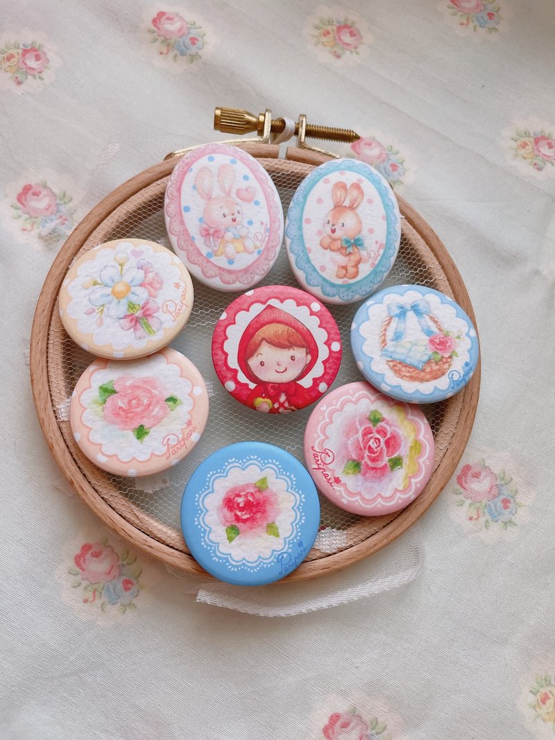 Sweet Vintage Brooch 别针 - 胸针 - 其他金属 多色