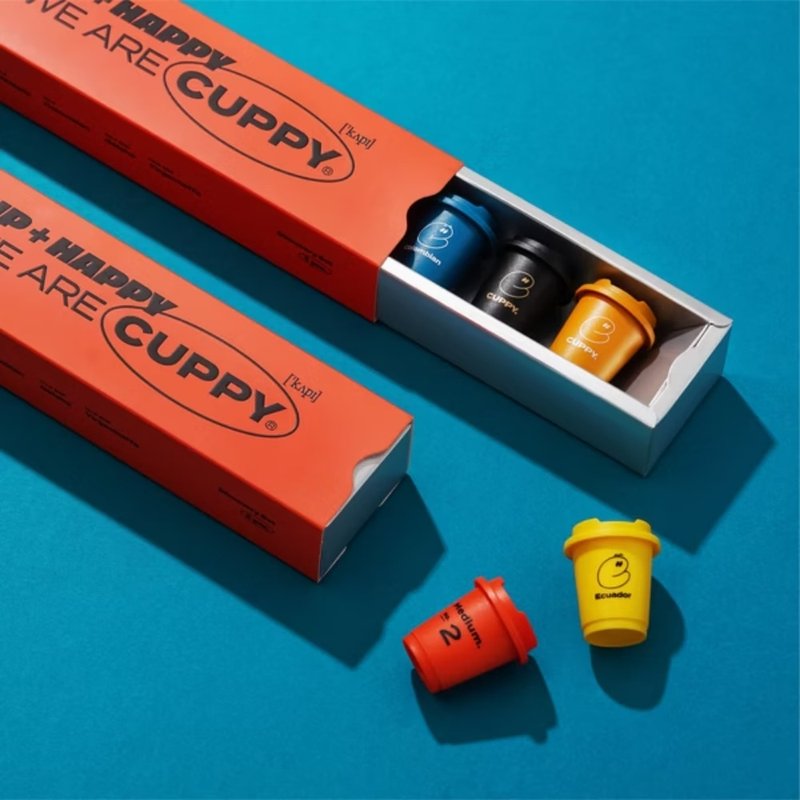 CUPPY 冷萃冻干咖啡/ 5 入探索组 x 两组 - 咖啡 - 塑料 橘色
