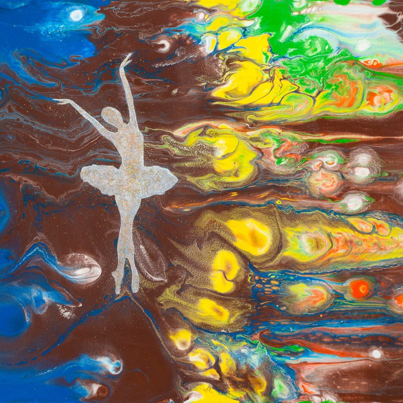 芭蕾舞女演员绘画人物舞者原创艺术百老汇音乐剧芭蕾舞剧院 - 海报/装饰画/版画 - 其他材质 多色