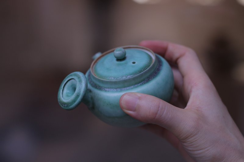 苏打烧侧把壶 - 茶具/茶杯 - 瓷 