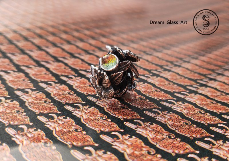 DreamGlassArt*朱槿SBB-190609 - 手链/手环 - 其他金属 银色