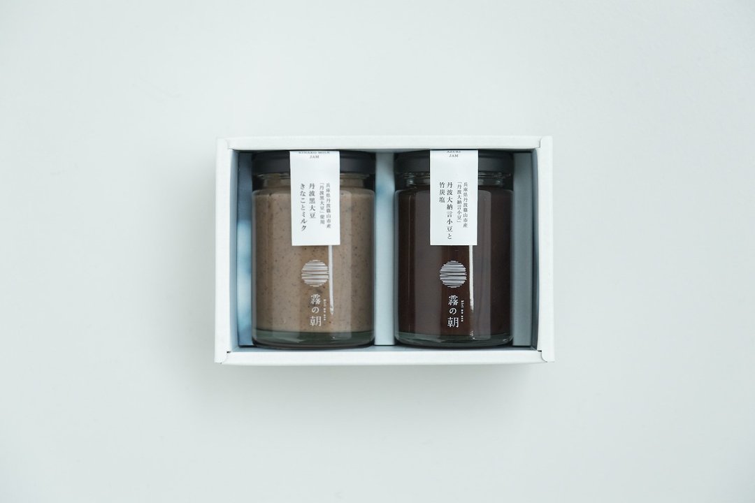 Black soybean kinako milk and red bean jam set - 果酱/抹酱 - 新鲜食材 