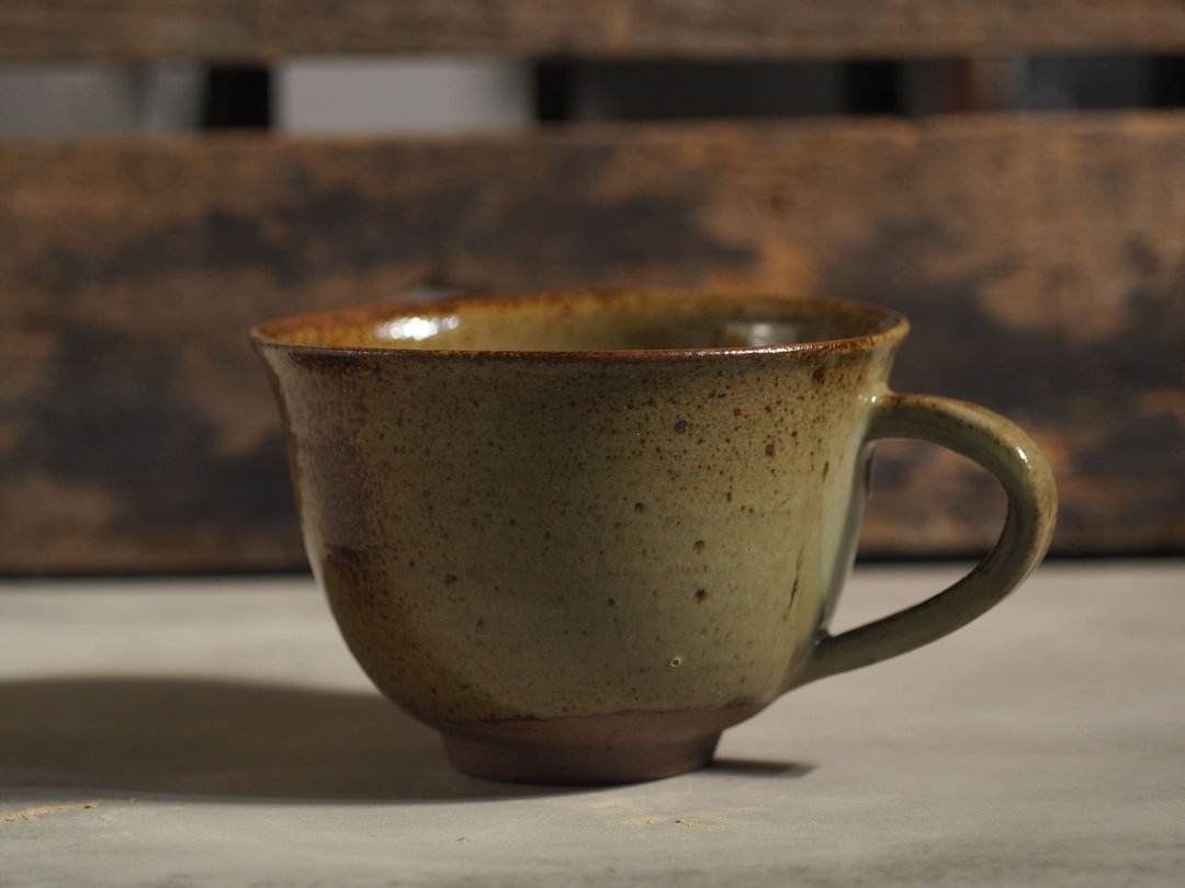 青瓷釉咖啡杯 - 咖啡杯/马克杯 - 陶 