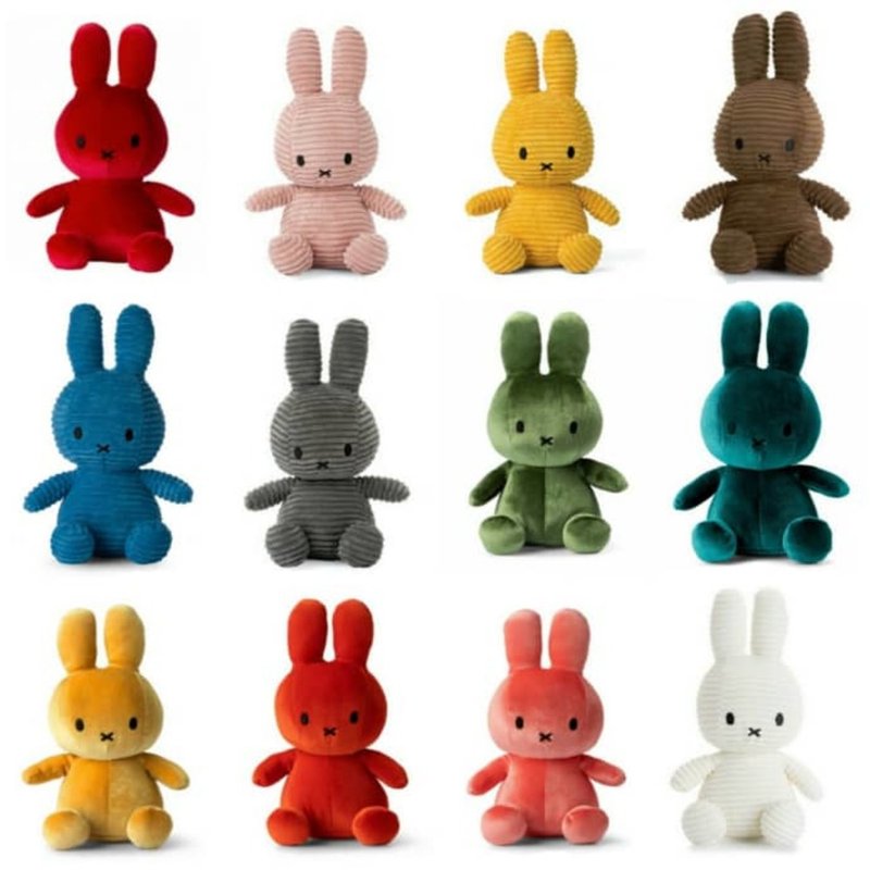 miffy Velvet 米飞儿丝绒 - 玩具/玩偶 - 丝．绢 多色