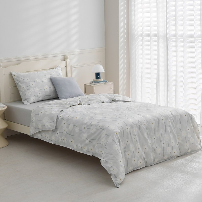 单人/十月羽绒被/可机洗、免被套、盖一整年的好被子-豆豆蓝 - 被子/毛毯 - 羽绒 