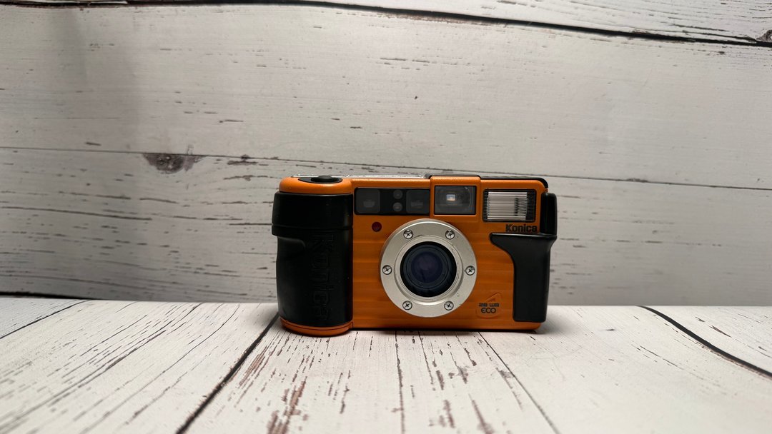 菁桐照相馆 KONICA 28WB ECO 底片相机 现货 - 相机 - 其他金属 橘色