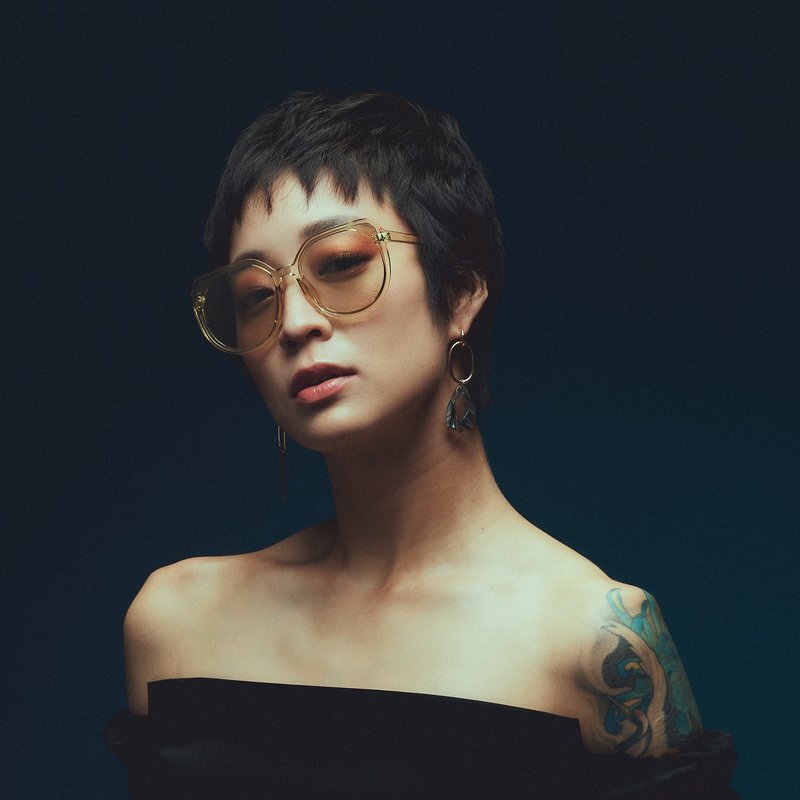 Olia│香槟色镜片│墨镜│太阳眼镜 - 墨镜 - 其他材质 