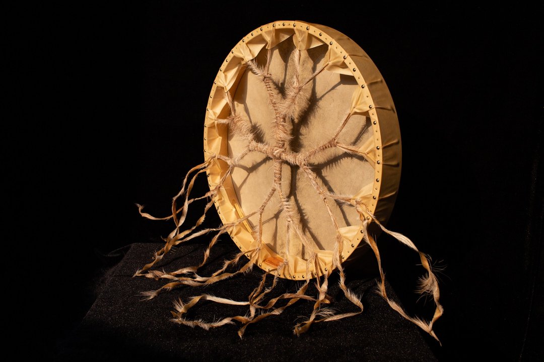 UltreyaDrums 纯手工制作 羊皮萨满鼓 传统乐器 原始 shamanic - 吉他/乐器 - 其他材质 