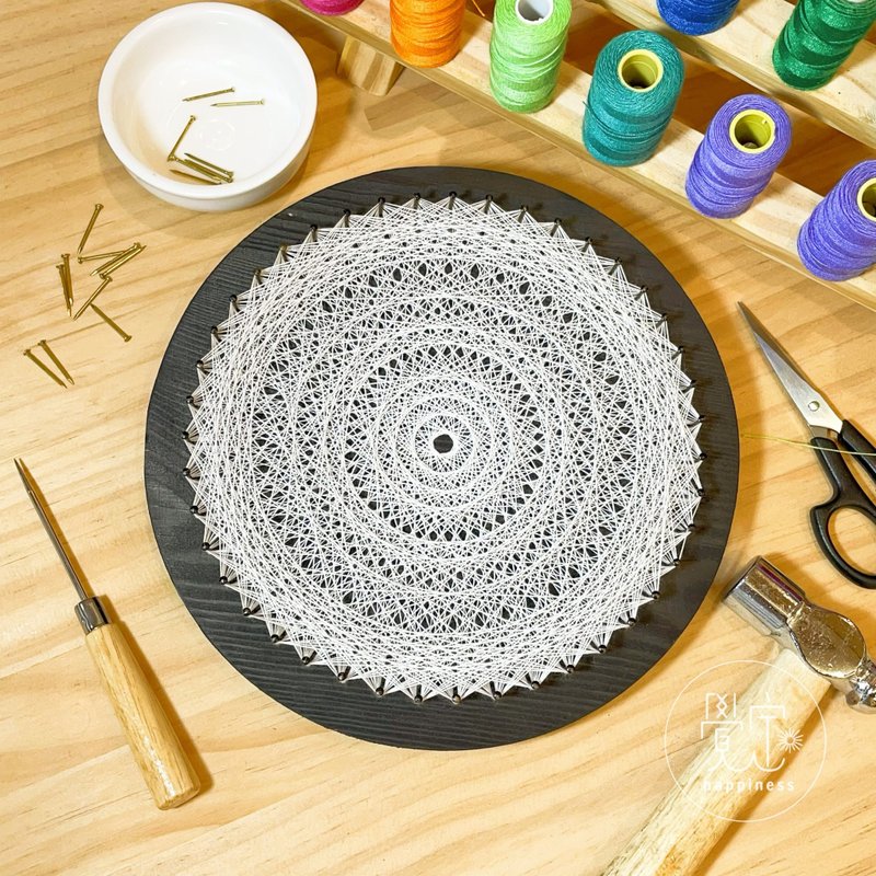 Stringart 艺术作品 - 摆饰 - 其他材质 多色