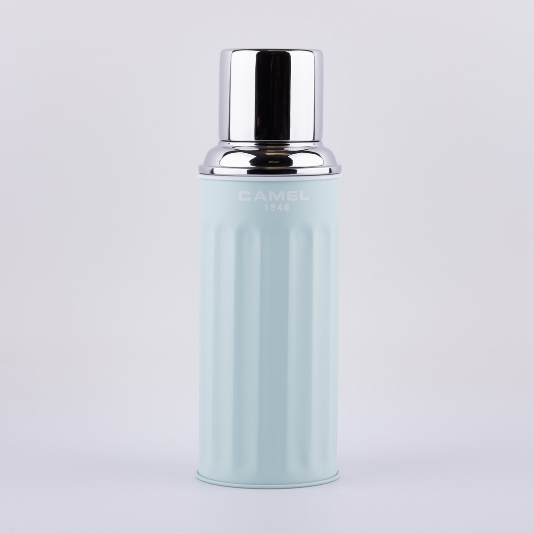 骆驼牌 450ml 玻璃胆真空保温瓶 防漏盖 122 系列 | 薄荷绿 - 保温瓶/保温杯 - 其他材质 绿色