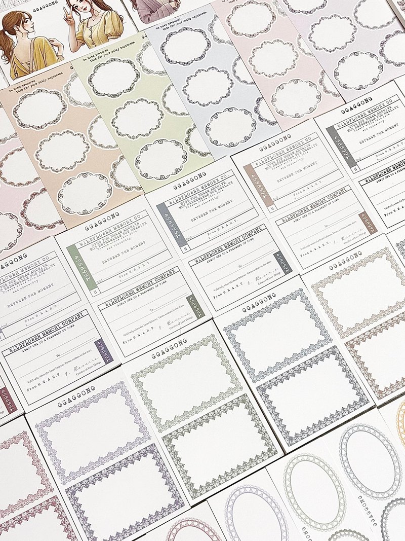 2025. 第05期 - 5月新品全包 - 便条纸/标签贴 - 纸 