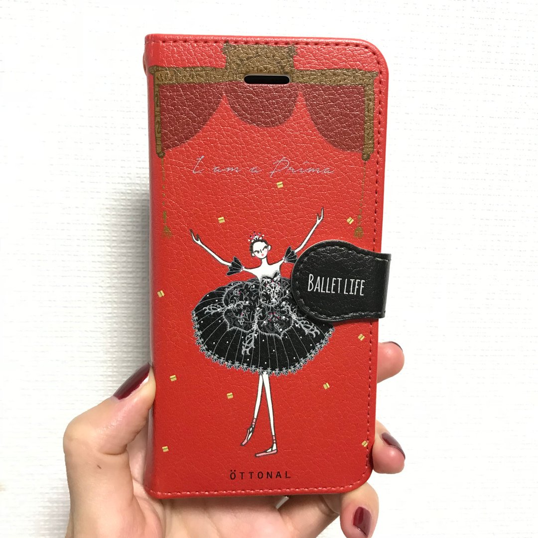 Prima Black Book Type iPhone Case - 其他 - 其他材质 红色