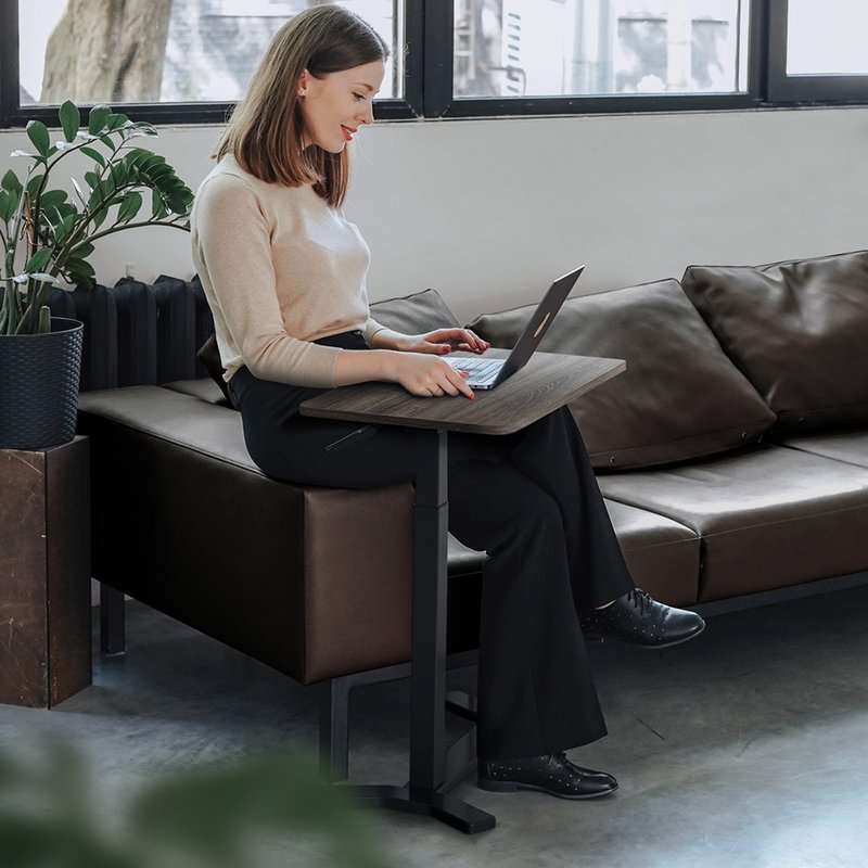Flexispot 气压式升降边桌X - 餐桌/书桌 - 木头 
