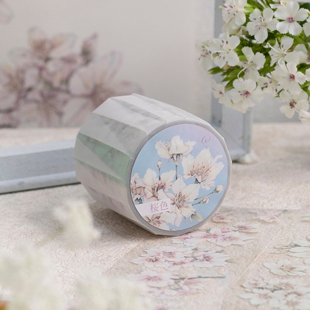 樱色 - 5cm 亮面PET胶带 - 纸胶带 - 塑料 