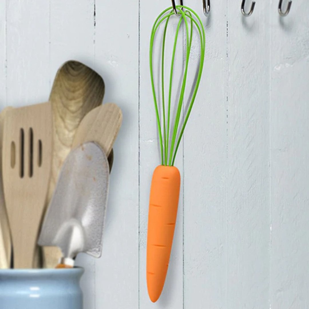 美国【Fred & Friends】The Cooks Carrot Whisk 红萝卜造型搅拌 - 厨房用具 - 树脂 橘色