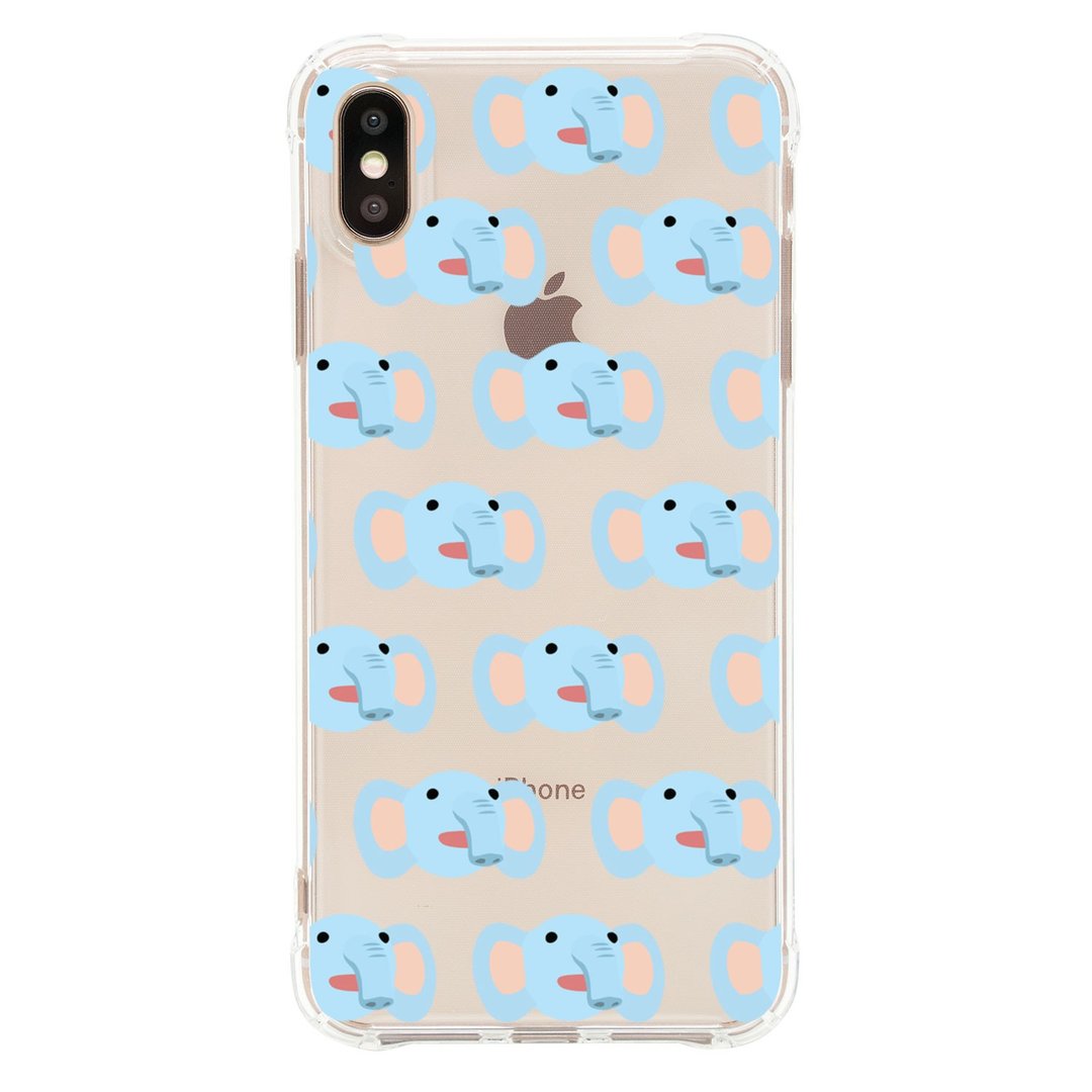大象你的鼻子怎么这么长 iPhone 8 X XS XSmax XR Samsung 手机壳 - 手机壳/手机套 - 塑料 多色