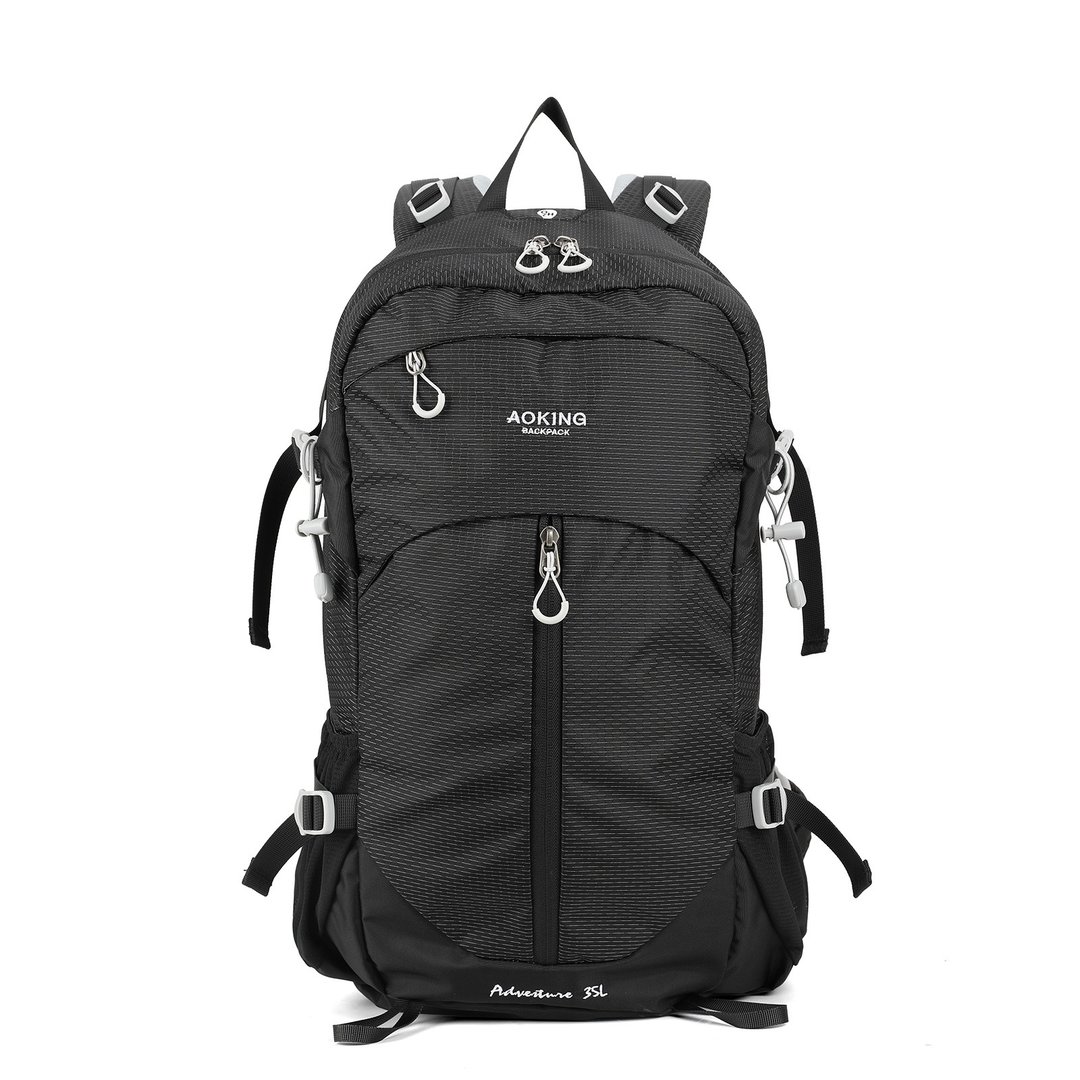 AOKING 户外运动行山旅行背包 33L JN4008 黑色 - 后背包/双肩包 - 环保材料 黑色