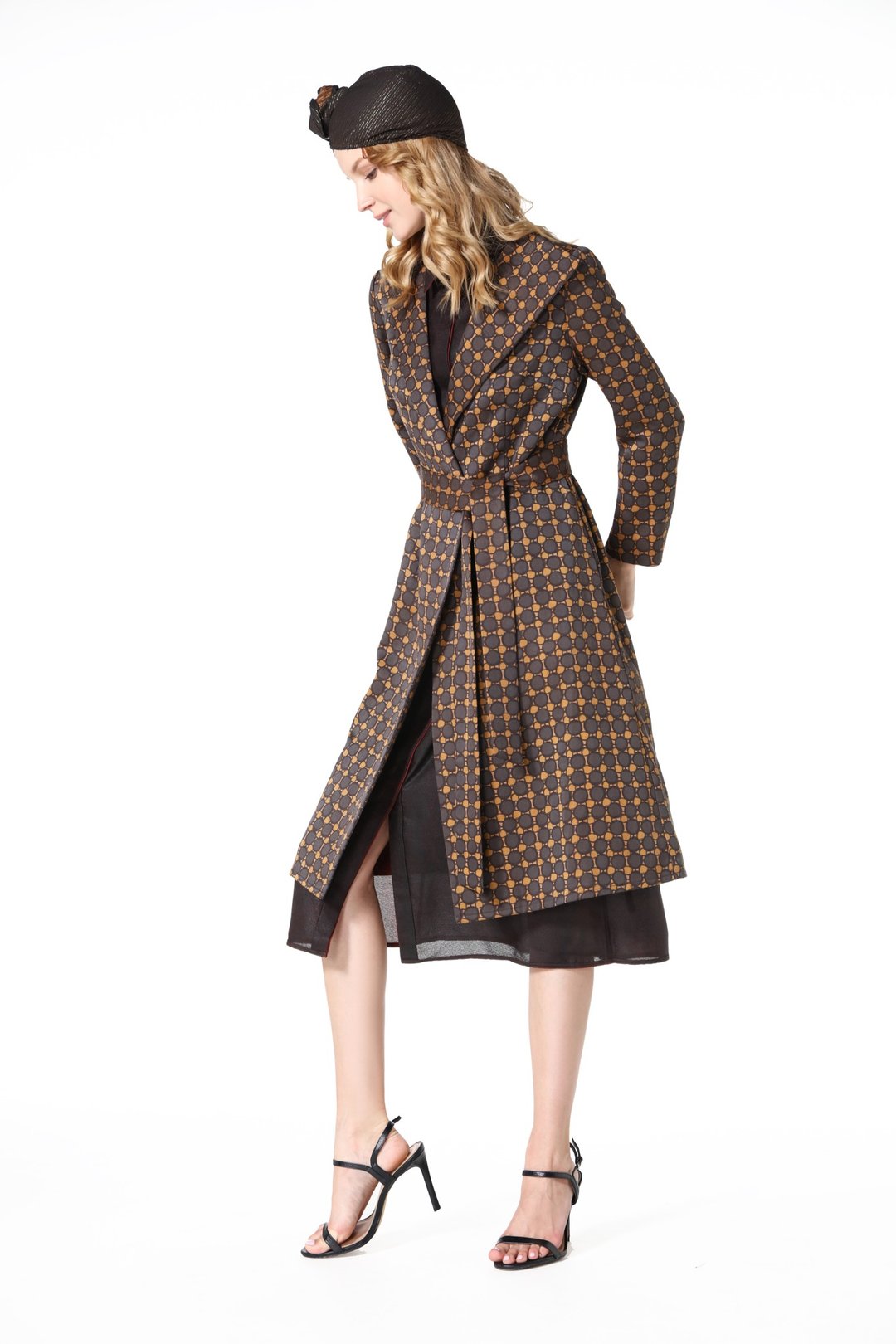 绢丝香云纱风衣 Wind Coat of Gambiered Canton Gauze - 女装西装外套/风衣 - 丝．绢 多色