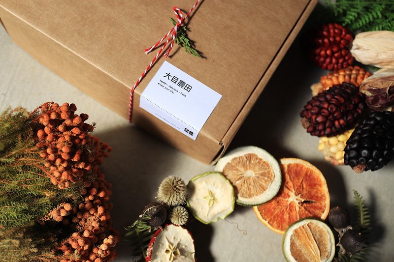 春节礼盒 暖暖姜母茶 / 3罐入 - 蜂蜜/黑糖 - 新鲜食材 咖啡色