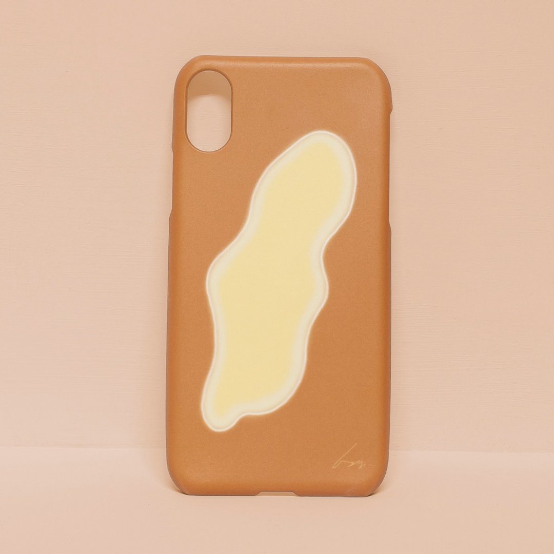金褐色的梦/艺术时尚手机壳 /iphone11 7 8 plus x xr xs pro max - 手机壳/手机套 - 硅胶 橘色