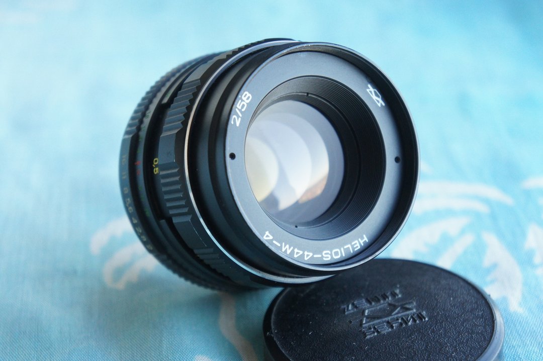 HELIOS-44M-4 镜头 F2 58mm 适用于 M42 ZENIT PENTAX Canon Nikon - 相机 - 其他材质 