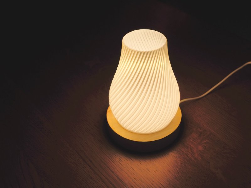 【经典螺旋】桌灯 / 床头灯 / 夜灯 - 灯具/灯饰 - 其他材质 白色