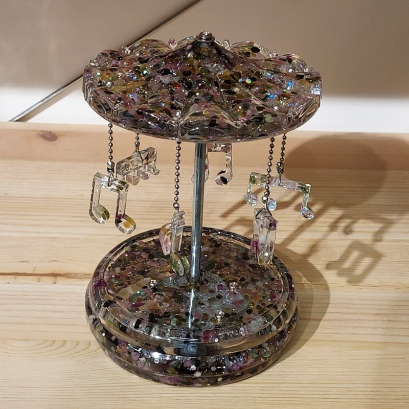 碧玺旋转音乐盒 - 音乐天空之城 - 摆饰 - 水晶 