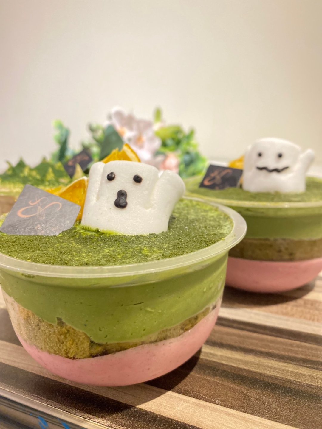 2入抹茶莓莓 甜点 下午茶 蛋糕 小蛋糕 定制化 生日 宅配 - 蛋糕/甜点 - 其他材质 