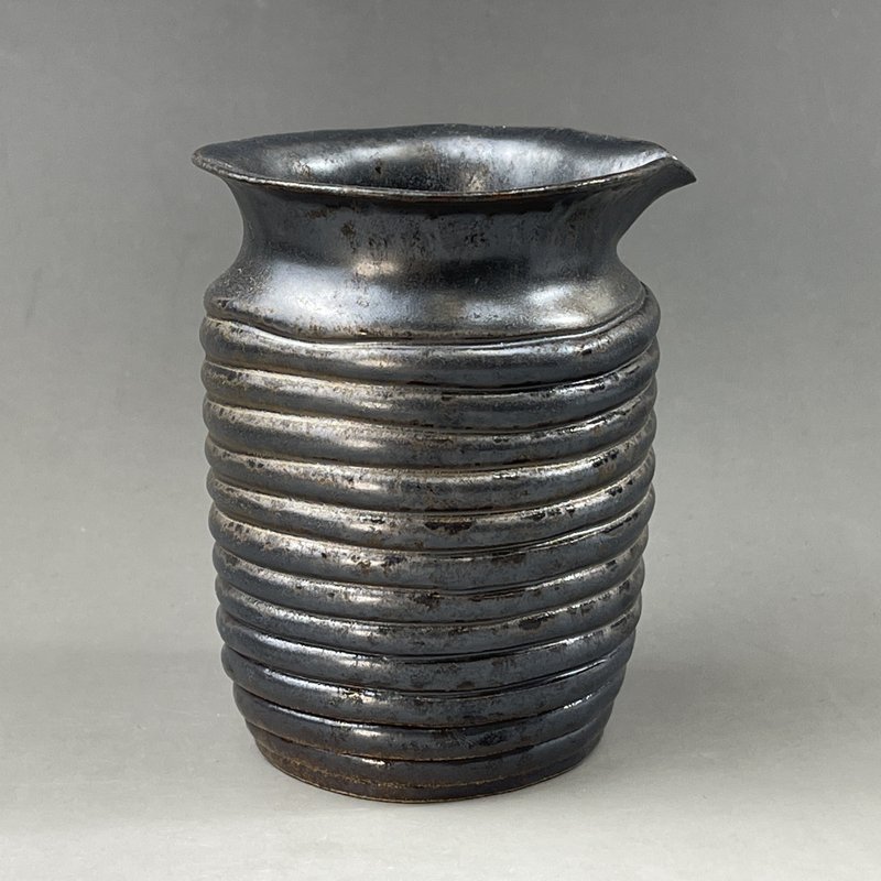 台湾【花器茶海】陶艺手作釉变020 - 茶具/茶杯 - 陶 咖啡色