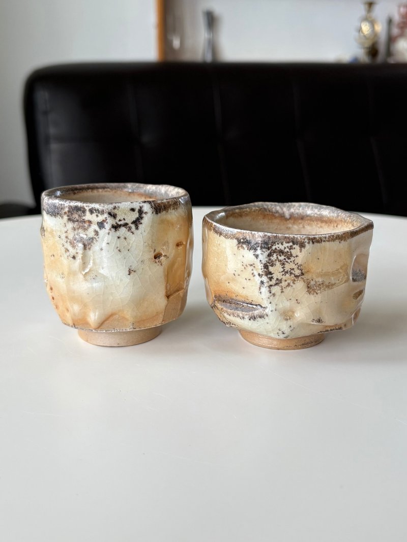纯粹制陶 - 柴烧 奶茶志野杯 - 茶具/茶杯 - 陶 