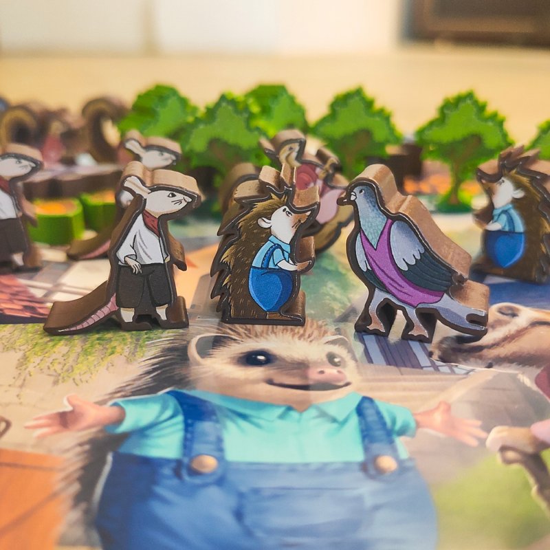 贴纸包与 Tiny Towns。Villagers 和 Tiny Trees 棋盘游戏兼容 - 其他 - 纸 