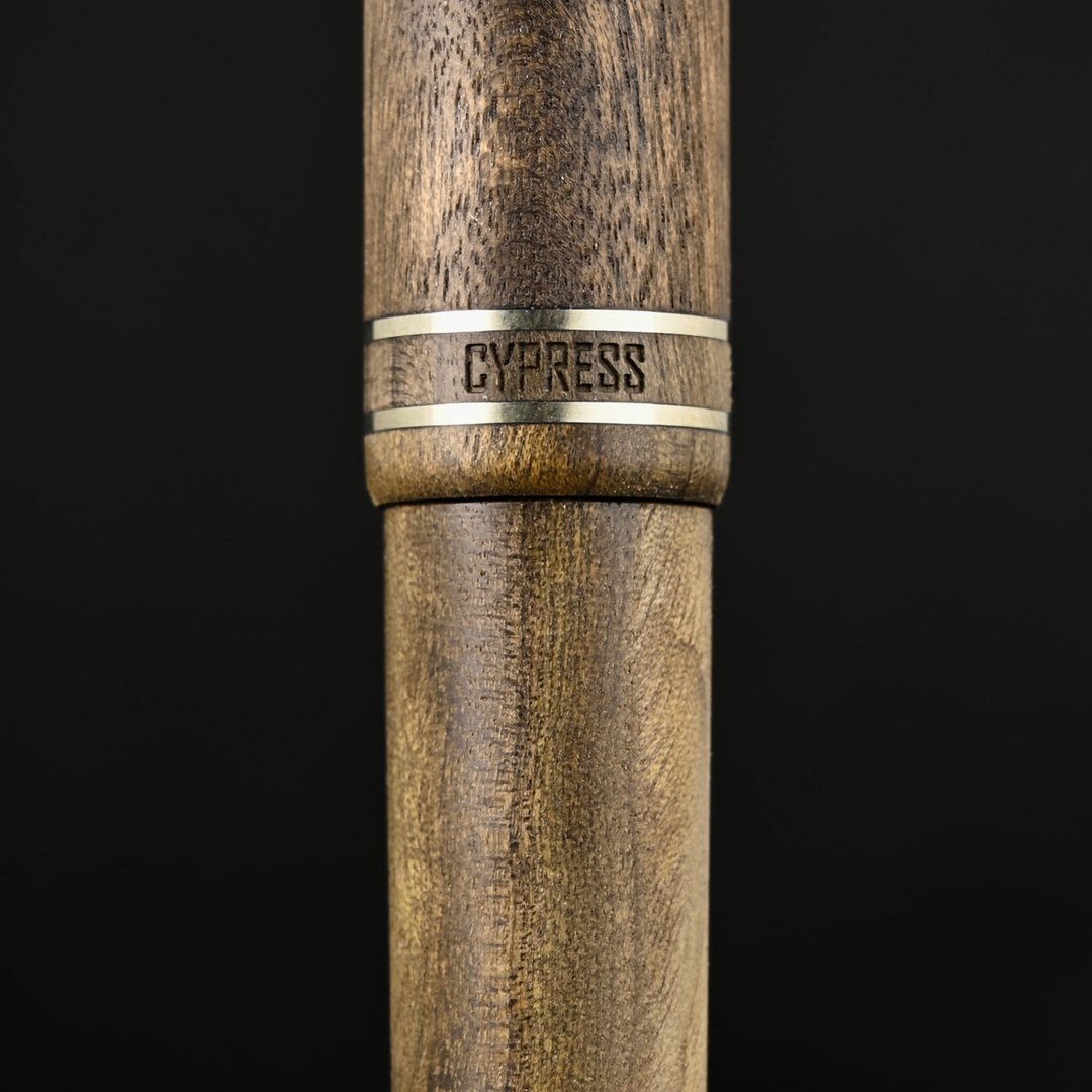 CYPRESS 【点木成金-金丝楠木】原木钢笔 质感文具 - 钢笔 - 木头 卡其色