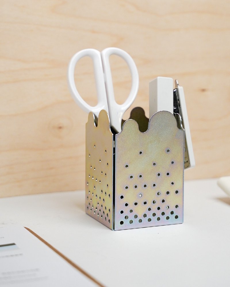 波波收纳盒 / 银霞(M) - 摆饰 - 其他金属 多色