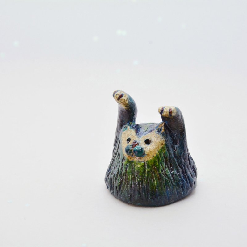 虹霓彩艺Rainbow-neo 乖张陶土 扩香公仔 摆饰 P-003 - 摆饰 - 陶 