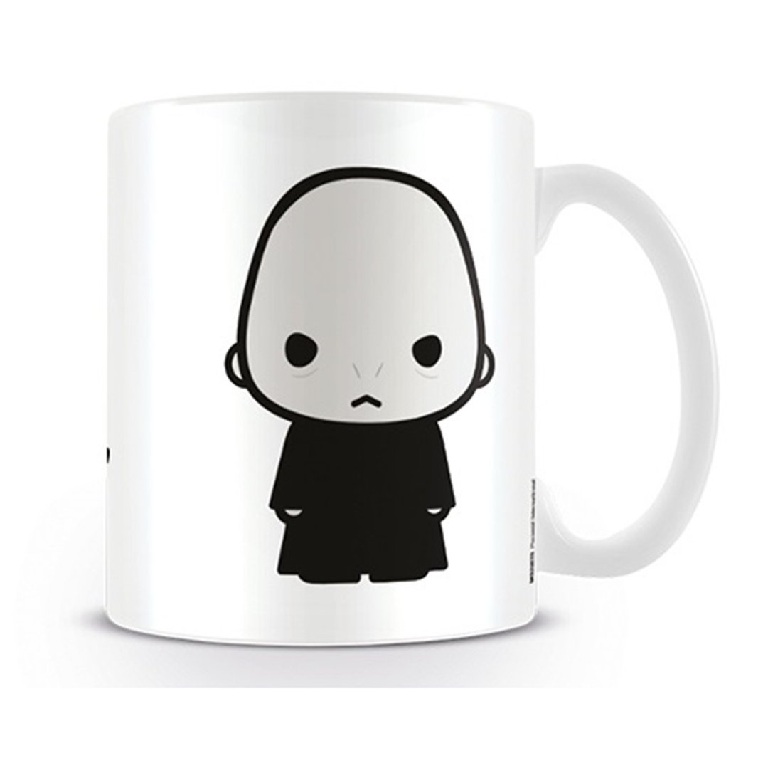 【哈利波特】Q版佛地魔 (Voldemort) - 进口马克杯 Harry Potter - 咖啡杯/马克杯 - 陶 白色