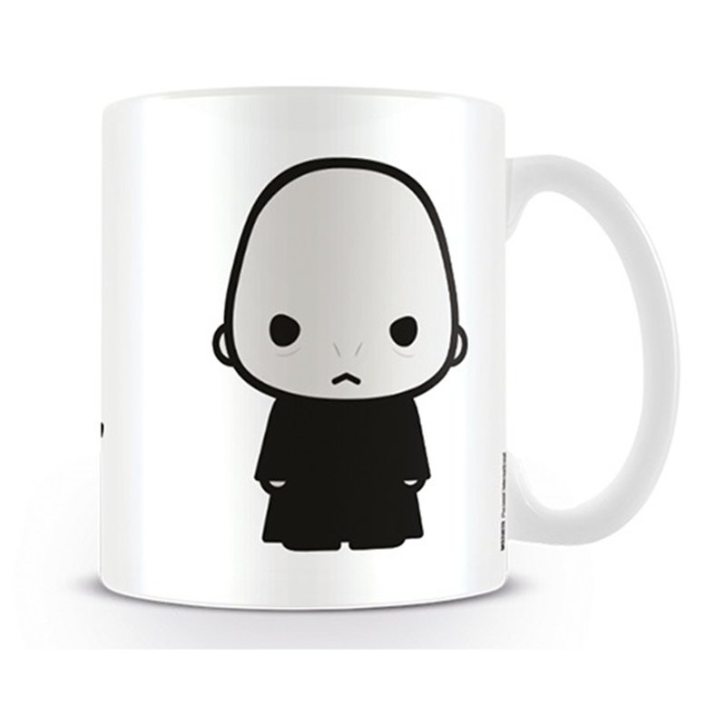 【哈利波特】Q版佛地魔 (Voldemort) - 进口马克杯 Harry Potter - 咖啡杯/马克杯 - 陶 白色