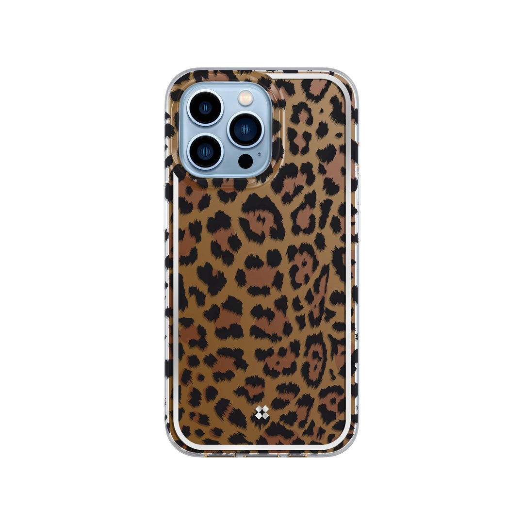 IPHONE 13 PRO MAX / 13 PRO / 13 CASE: PRISMART LEOPARD - 手机壳/手机套 - 塑料 咖啡色