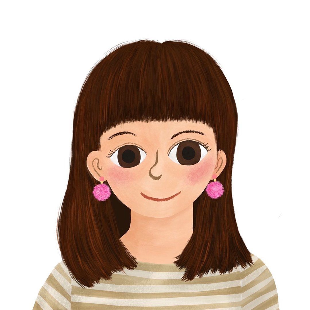 【彩色】人物 | 定制化 | 手绘 | 似颜绘 - 电子手绘真人画像/绘画/插画 - 其他材质 