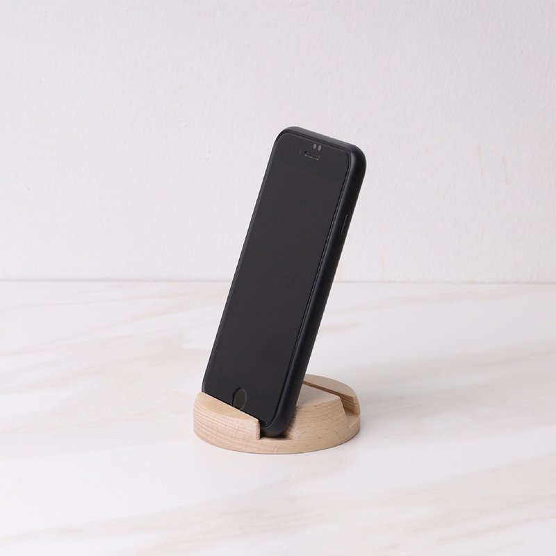 Pana Objects 螺帽-手机平板架 - 置物架/篮子 - 木头 咖啡色