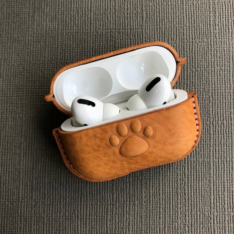 真皮肉球AirPods Pro保护套 - 耳机 - 真皮 