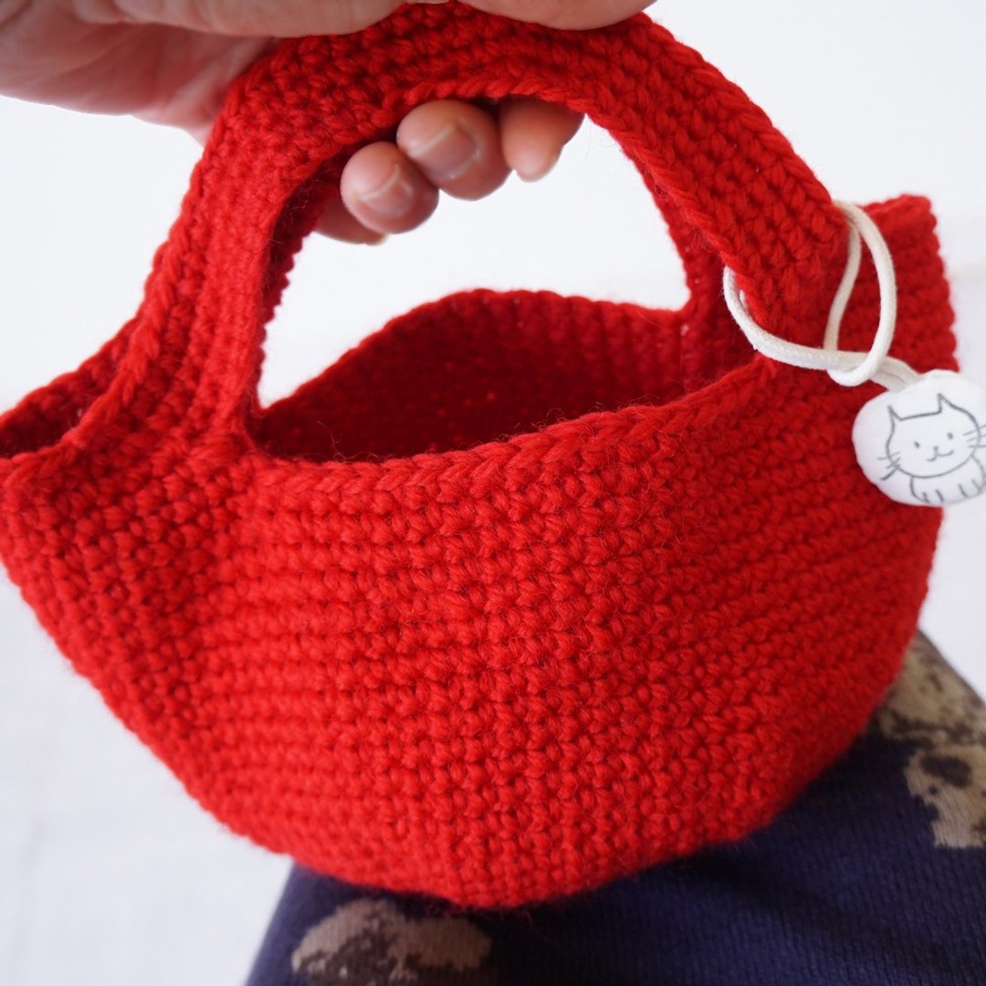 Ba-ba handmade Crochet bag  No.CSB46 - 手提包/手提袋 - 其他材质 