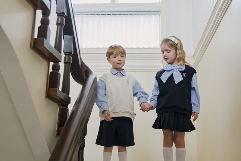 Cygnet Pants (Navy) - 童装裙 - 其他材质 蓝色