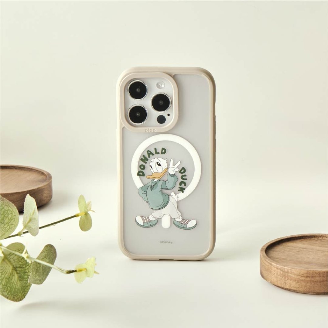 Disney Life-唐老鸭款极光雾透MagSafe iPhone手机壳 - 手机壳/手机套 - 塑料 多色