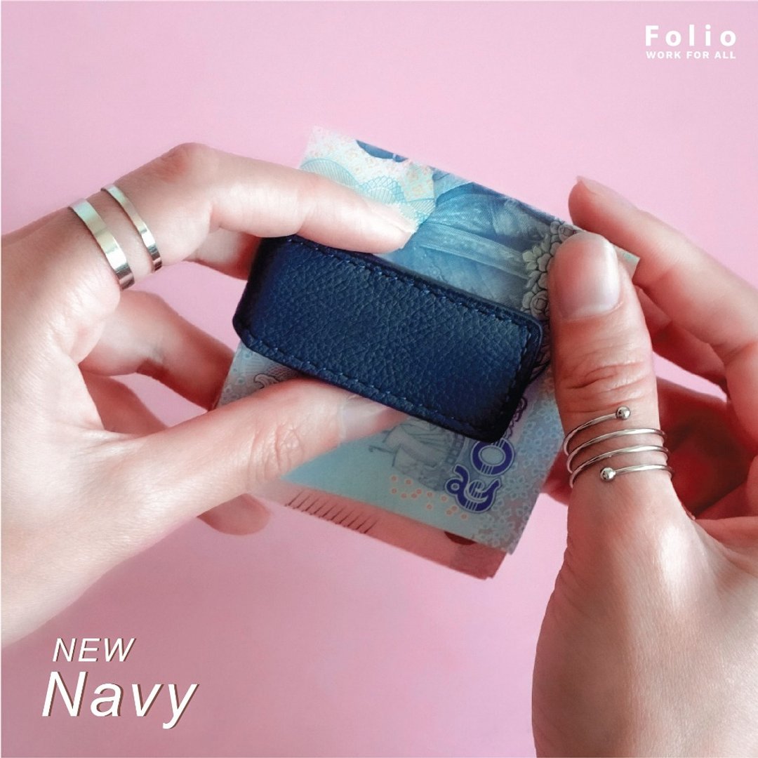 FOLIO Money Clip - Bliss 真皮钞票夹 牛皮材质 - 其他 - 真皮 
